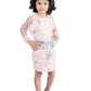 Pretty Party Wear with Net Shrug ,Sequins and Sequin Belt with Sequined Bow attached .
