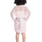 Pretty Party Wear with Net Shrug ,Sequins and Sequin Belt with Sequined Bow attached .