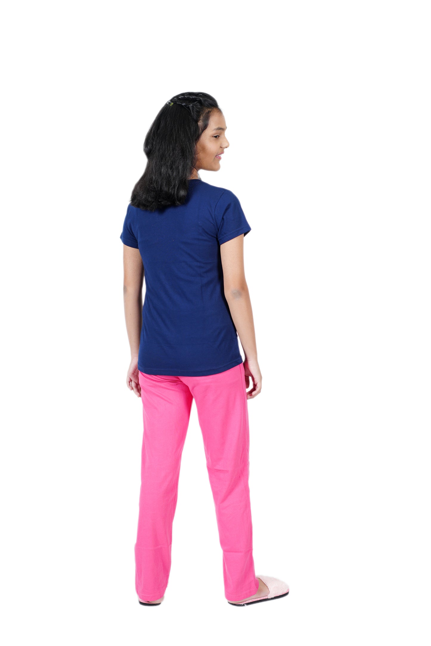 Premium Quality Cotton Hosiery Pyjama Set for Girls
