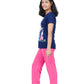Premium Quality Cotton Hosiery Pyjama Set for Girls